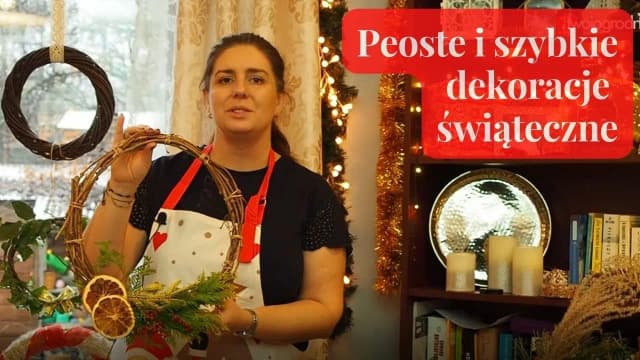 Z czego można zrobić ozdoby świąteczne? Pomysły na łatwe dekoracje Z czego można zrobić ozdoby świąteczne? Pomysły na łatwe dekoracje