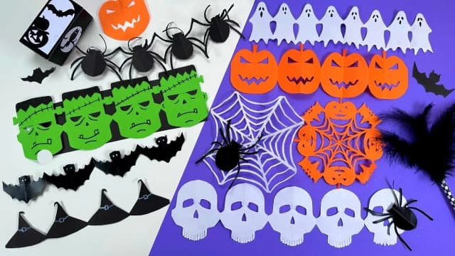 Jak zrobić ozdoby na Halloween z papieru - proste i kreatywne pomysły Jak zrobić ozdoby na Halloween z papieru - proste i kreatywne pomysły